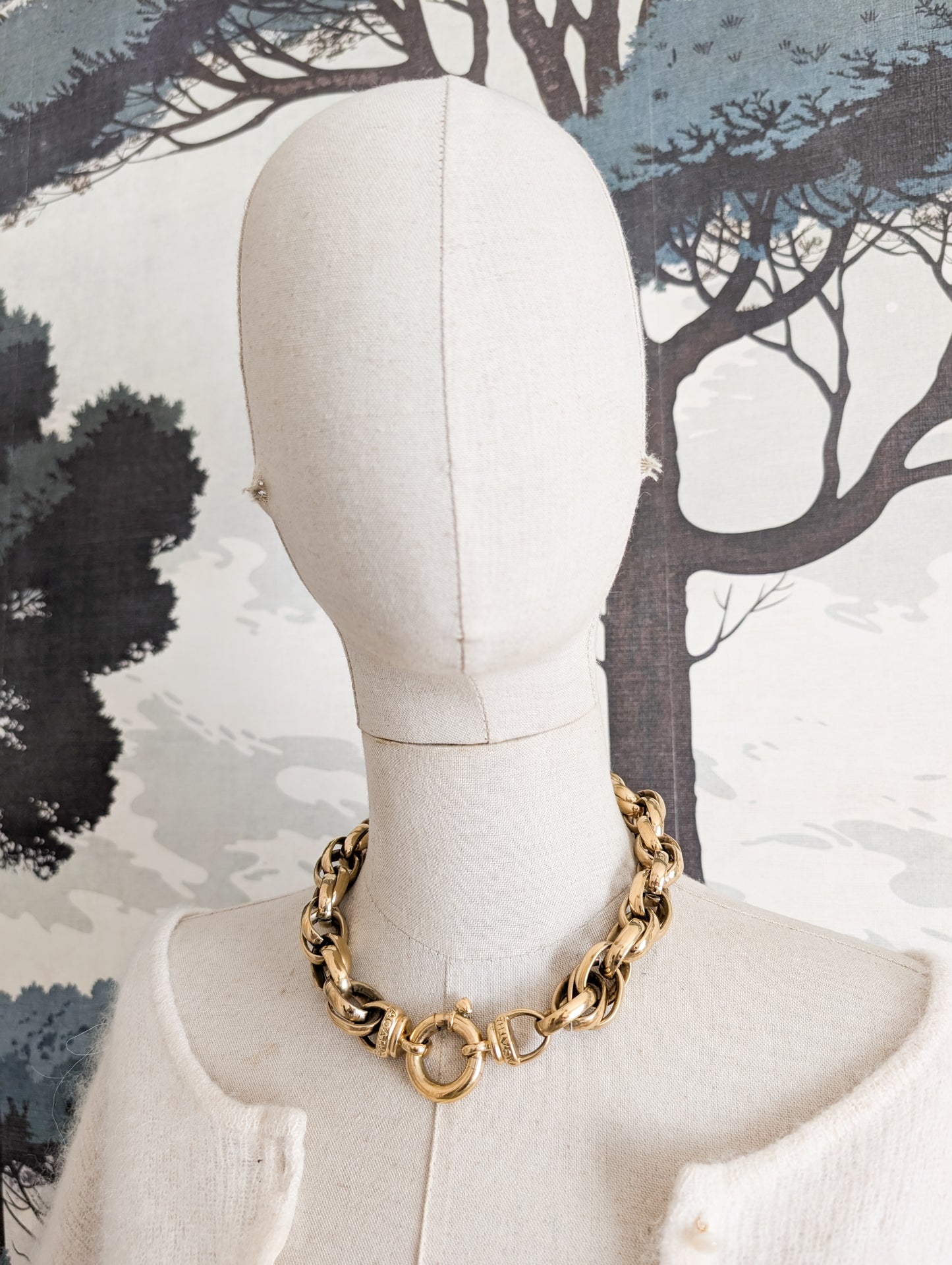 Grand collier Agatha 80's