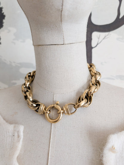 Grand collier Agatha 80's