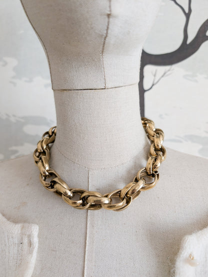Grand collier Agatha 80's