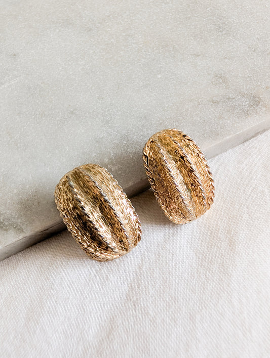 Boucles américaines 60's oreilles percées