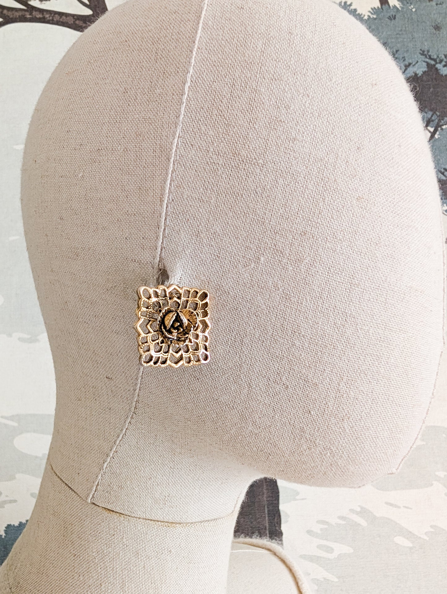 Boucles américaines oreilles percées