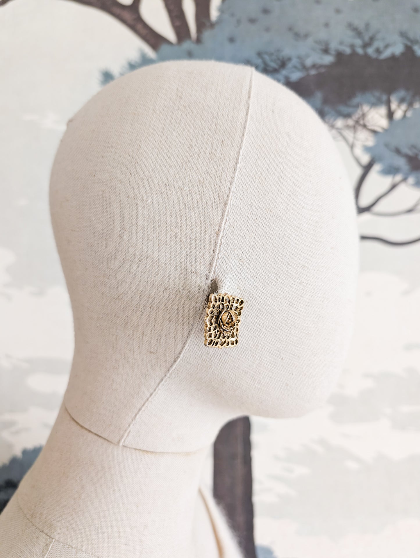 Boucles américaines oreilles percées