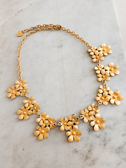 Collier fleurs Dolce Vita