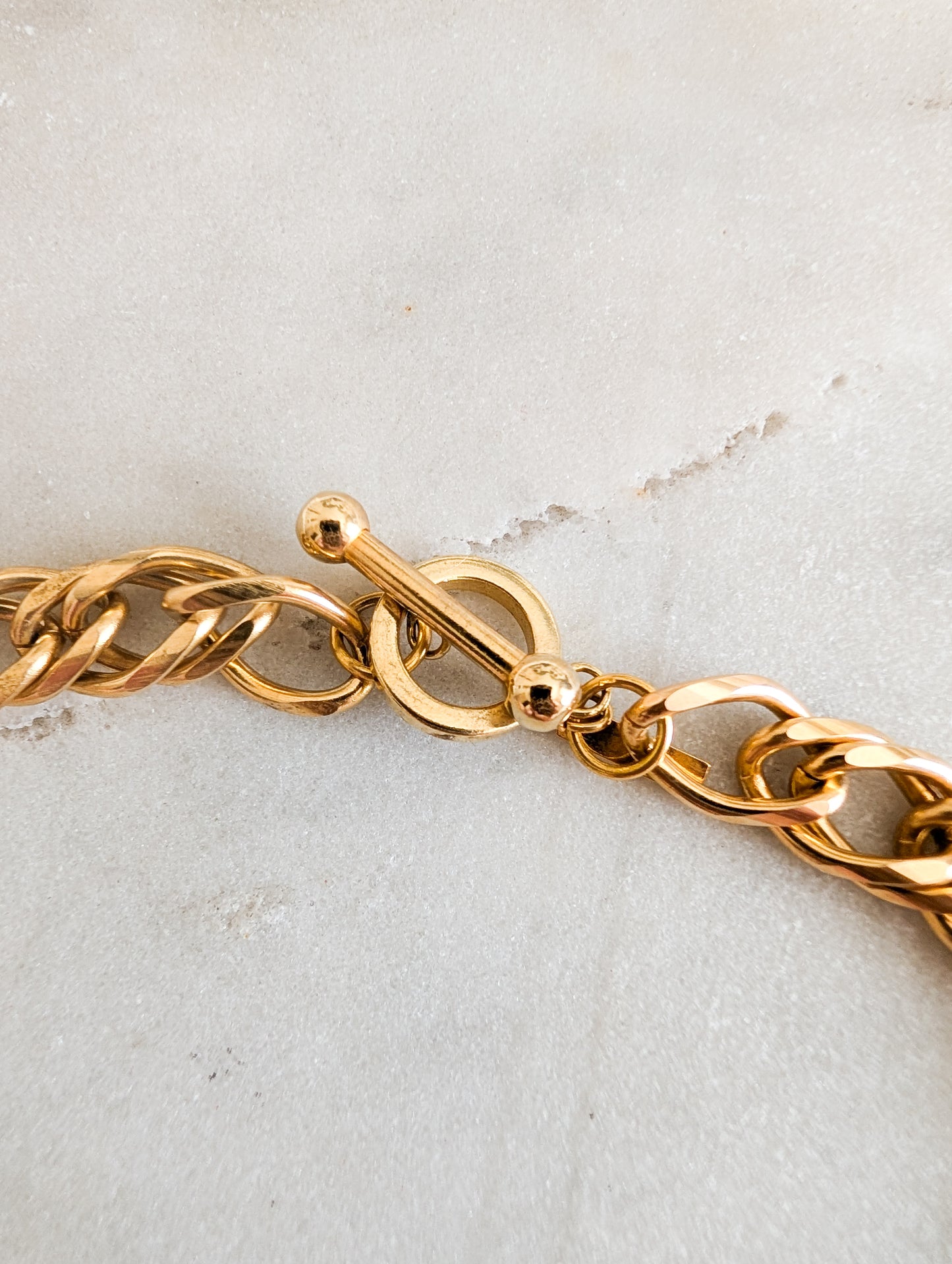 Collier maille 70's Corocraft