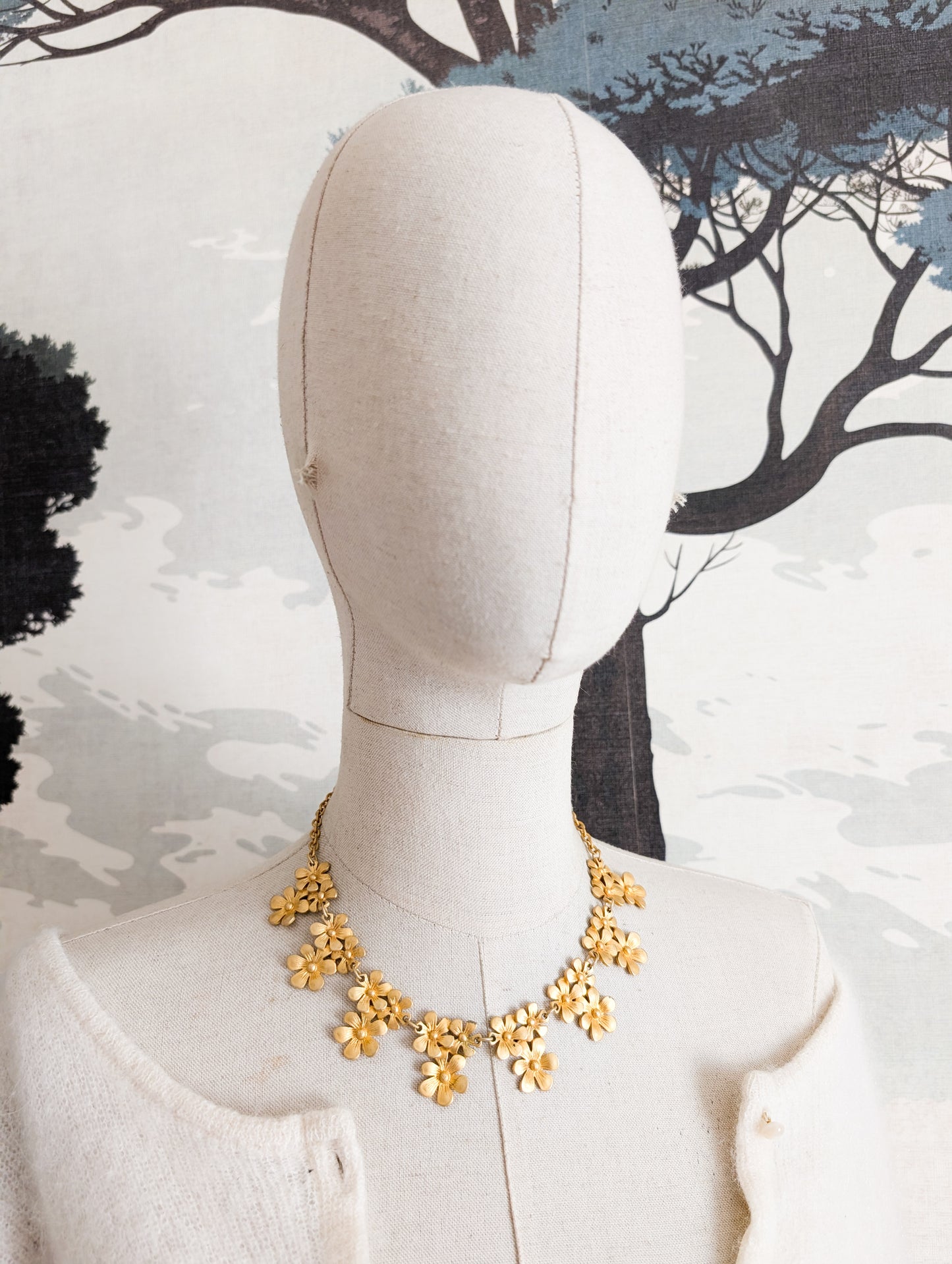 Collier fleurs Dolce Vita