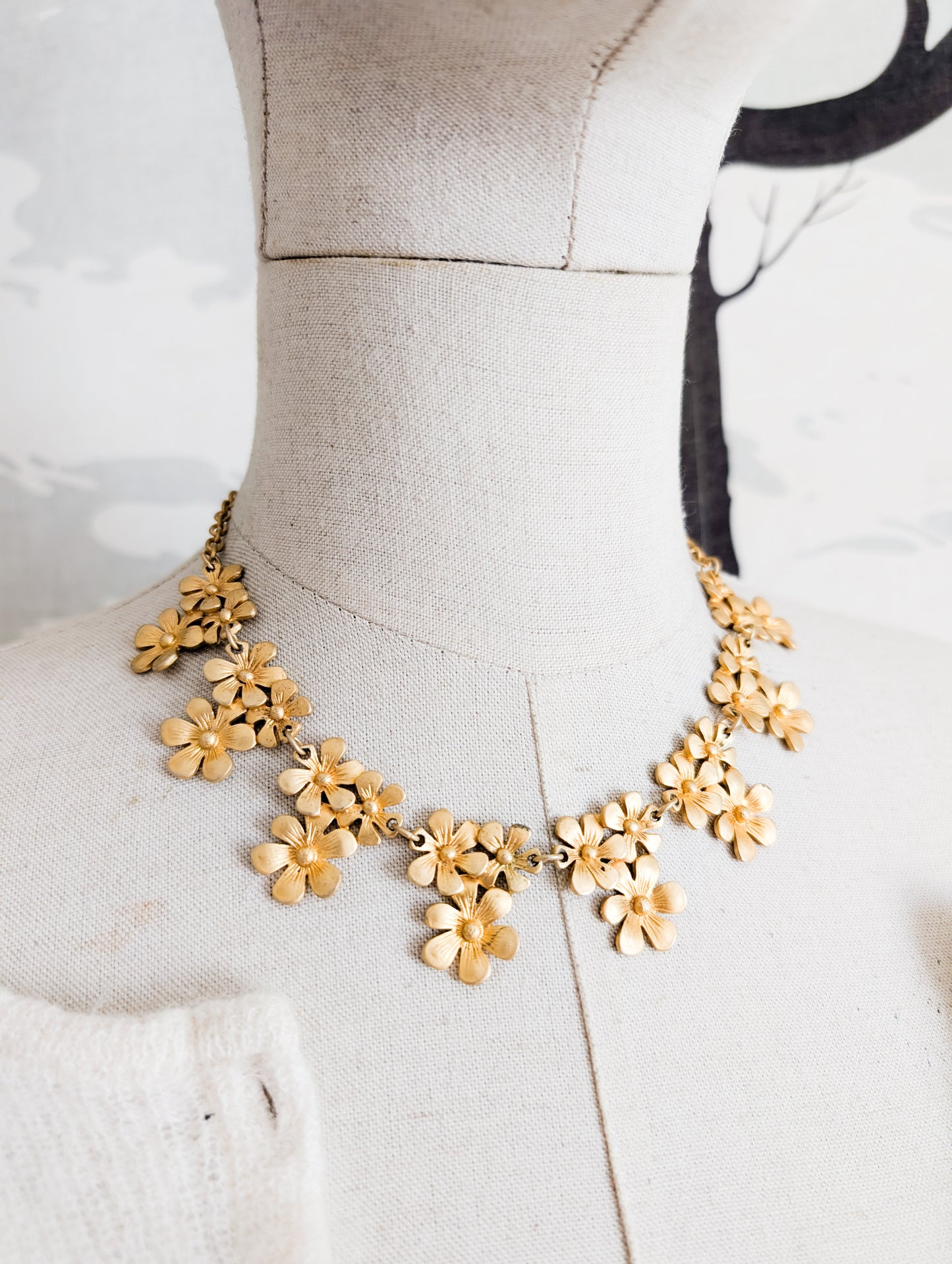 Collier fleurs Dolce Vita