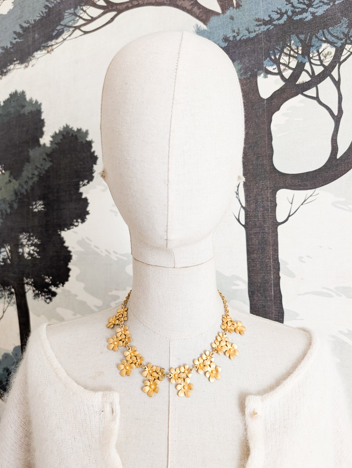 Collier fleurs Dolce Vita