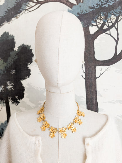 Collier fleurs Dolce Vita