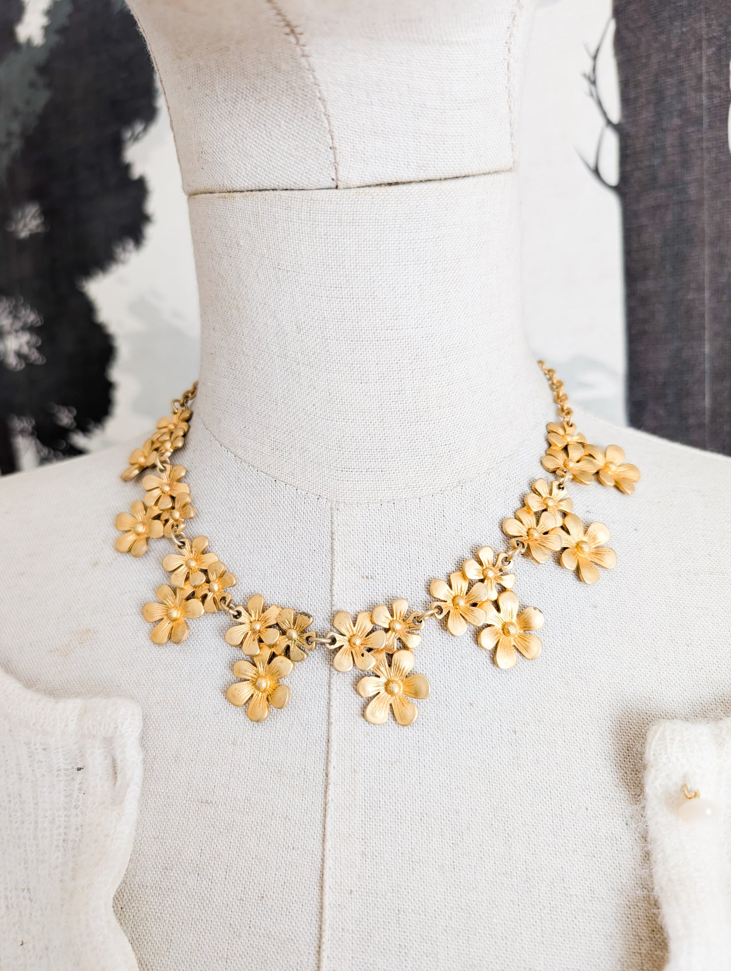Collier fleurs Dolce Vita