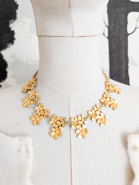 Collier fleurs Dolce Vita