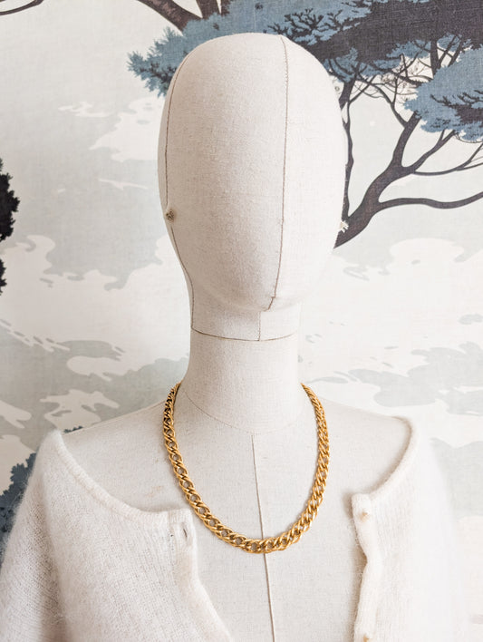 Collier maille 70's Corocraft