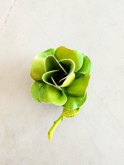 Broche fleur 50's