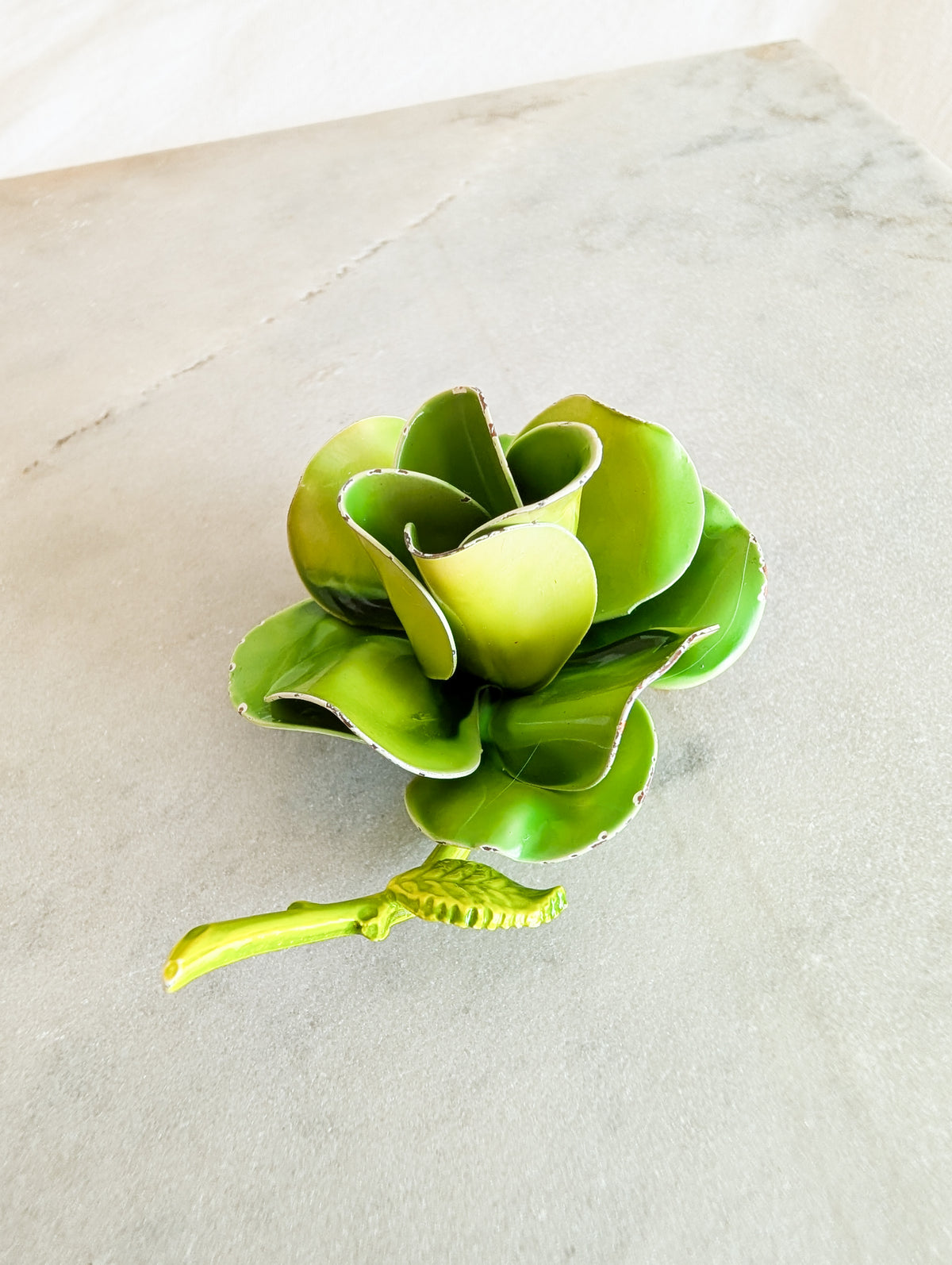 Broche fleur 50's