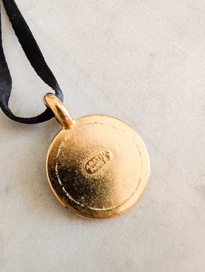 Médaille Agatha ruban et chaîne