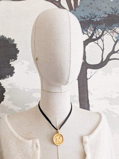Médaille Agatha ruban et chaîne