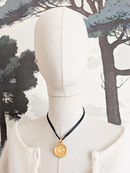 Médaille Agatha ruban et chaîne