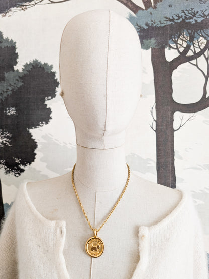 Médaille Agatha ruban et chaîne