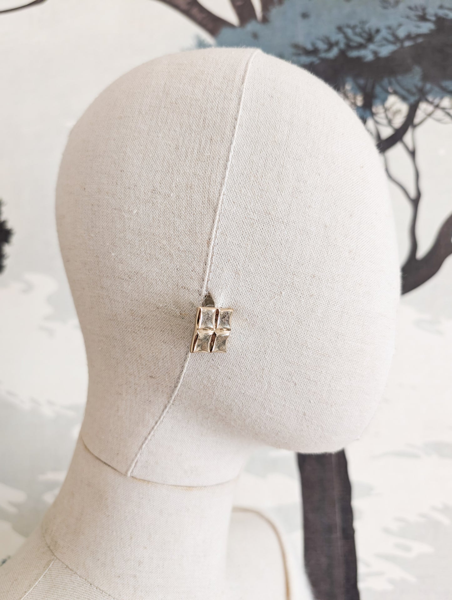 Boucles oreilles percées Monet