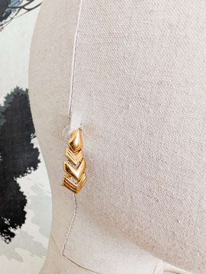 Boucles oreilles percées Napier