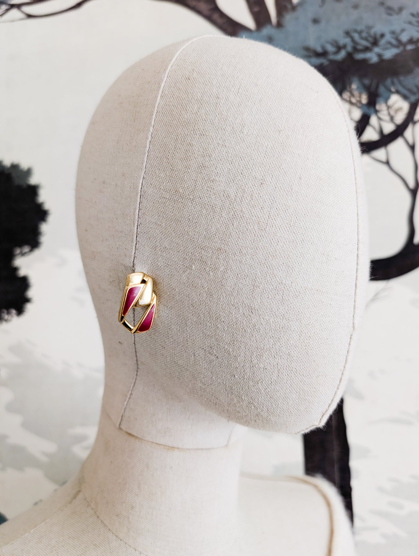 Boucles américaines oreilles percées