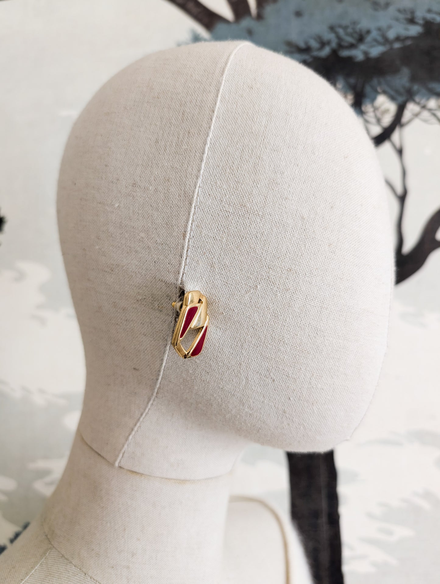 Boucles américaines oreilles percées