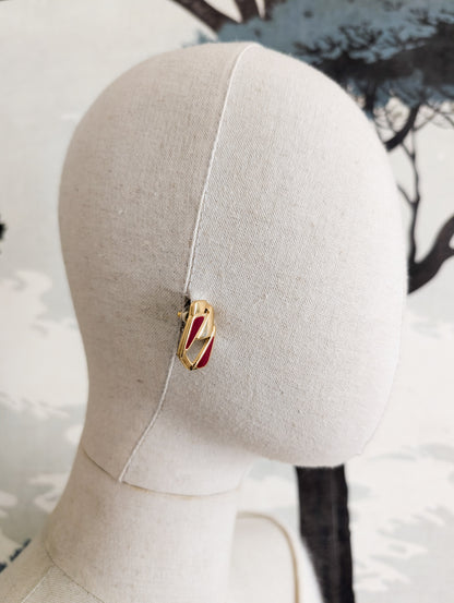 Boucles américaines oreilles percées