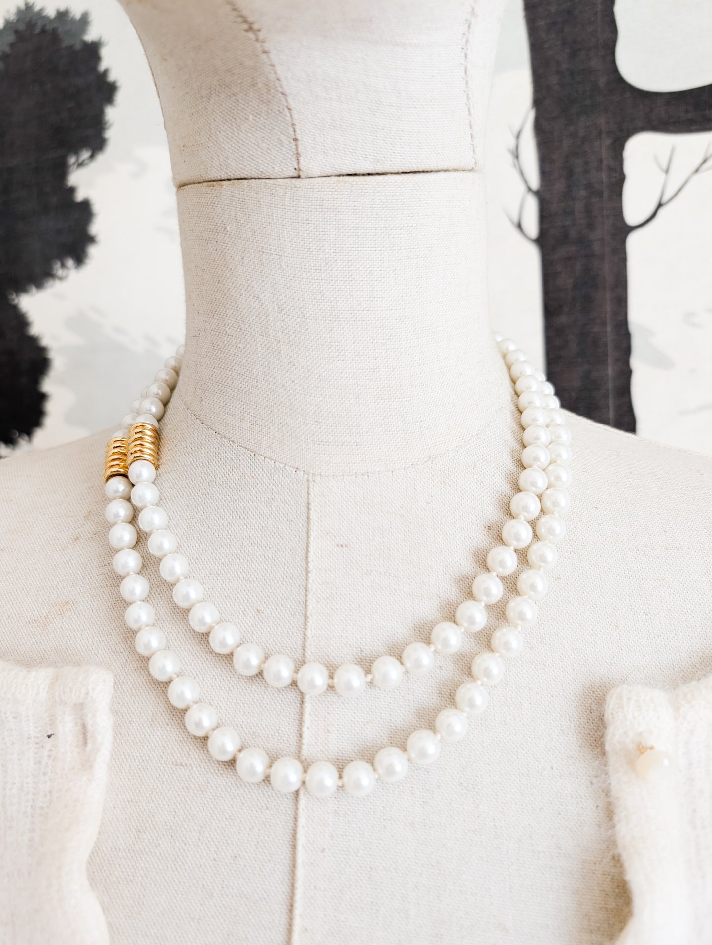 Collier de perles 80's