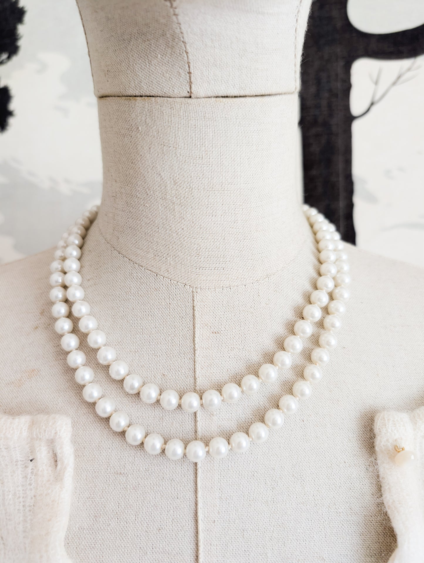Collier de perles 80's