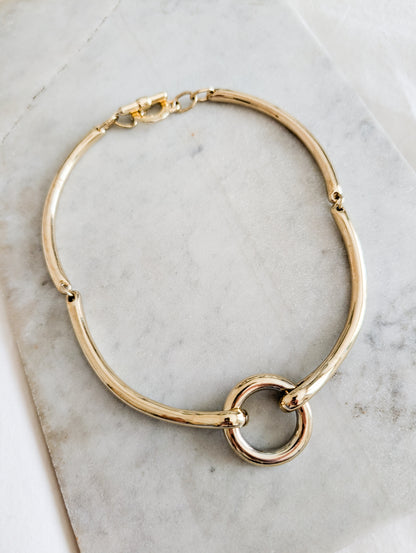 Collier Anneau Agatha