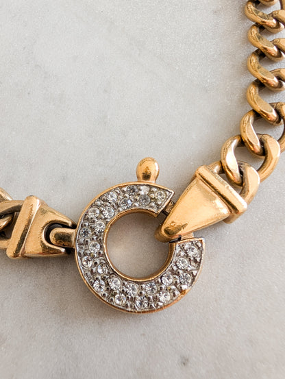 Collier gourmette Agatha