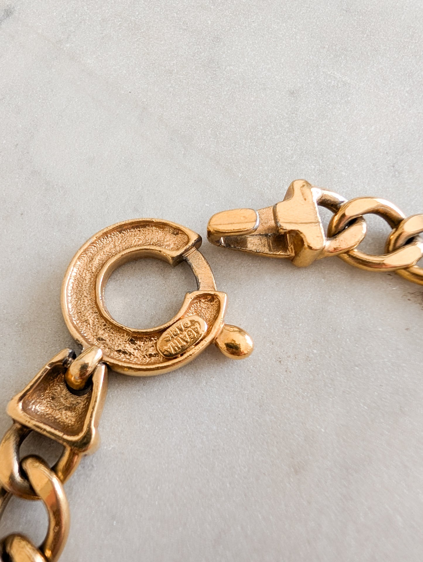Collier gourmette Agatha