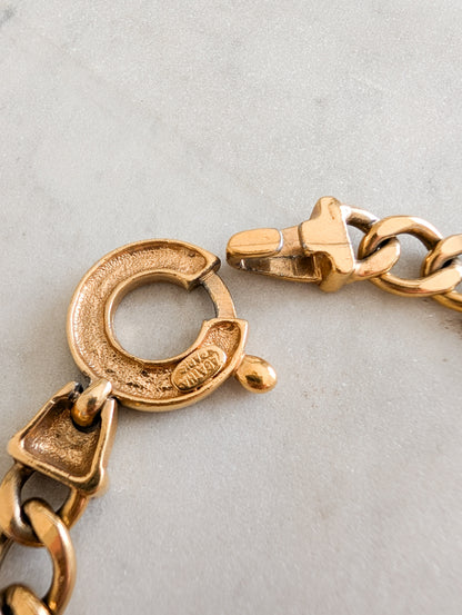 Collier gourmette Agatha