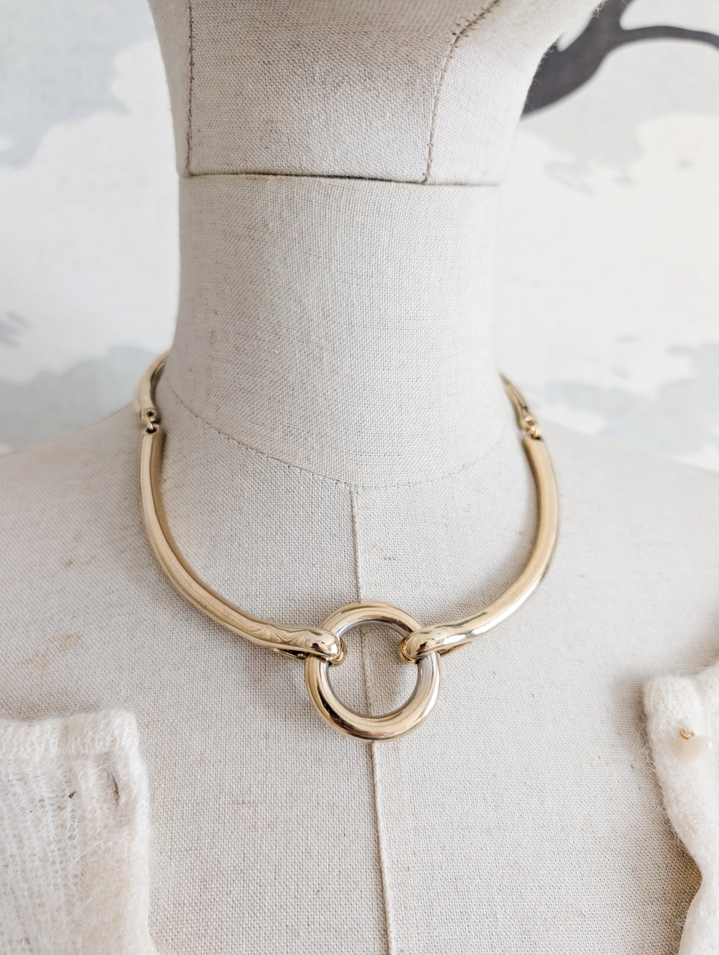 Collier Anneau Agatha