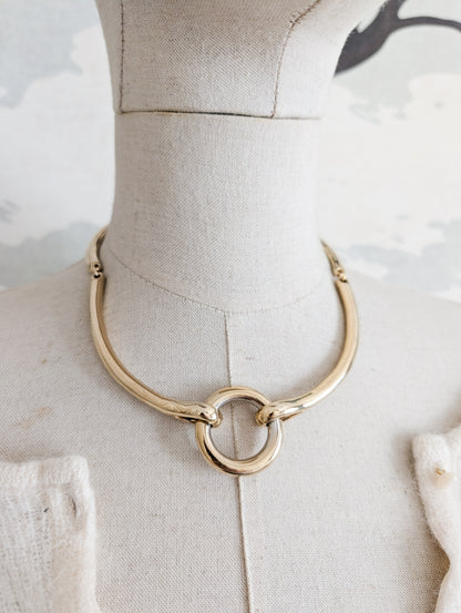 Collier Anneau Agatha