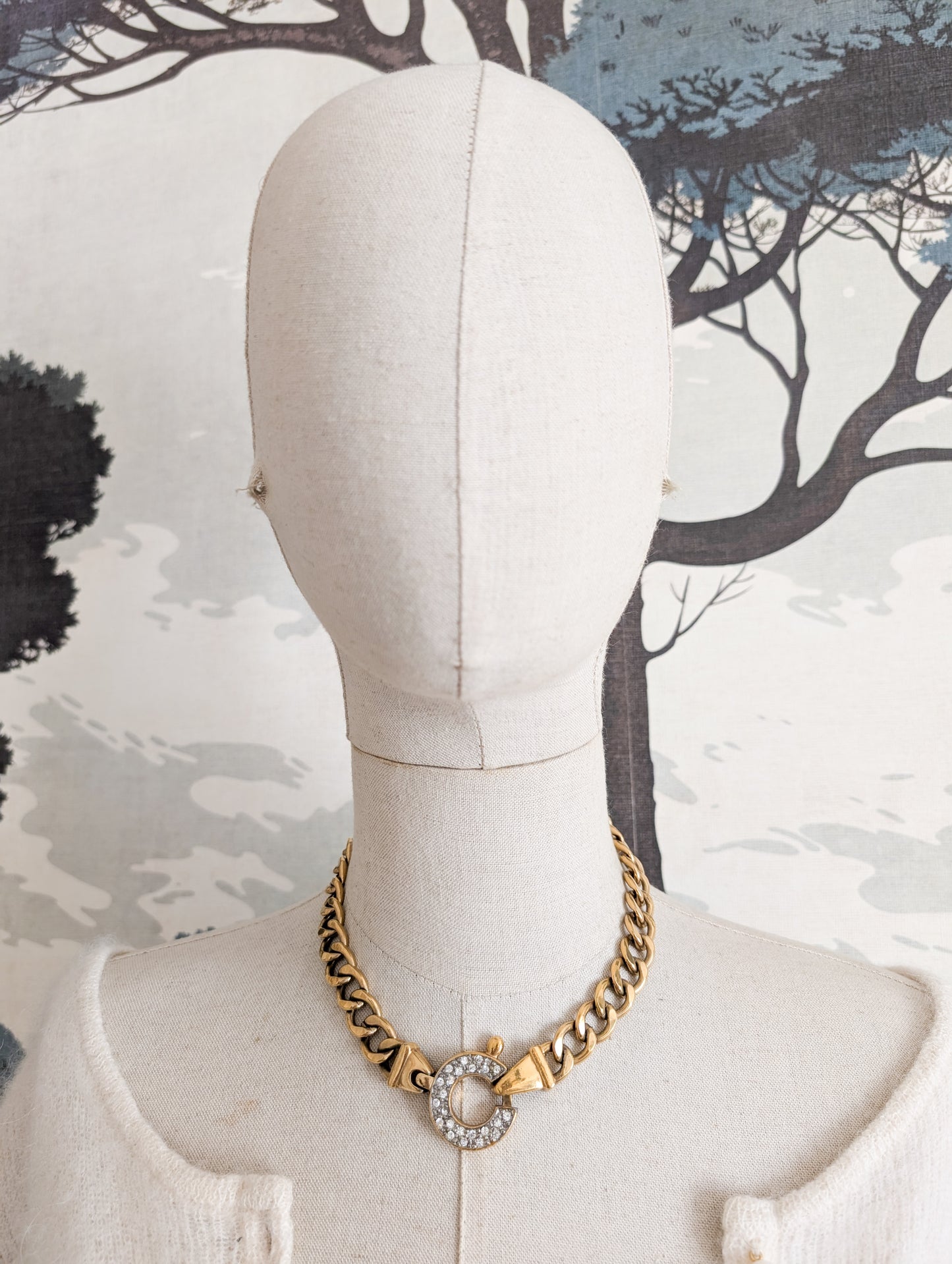 Collier gourmette Agatha
