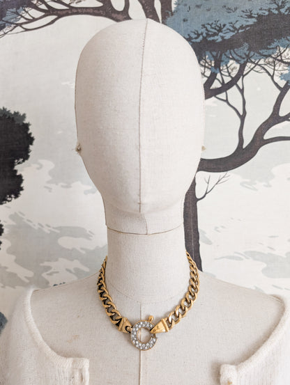 Collier gourmette Agatha