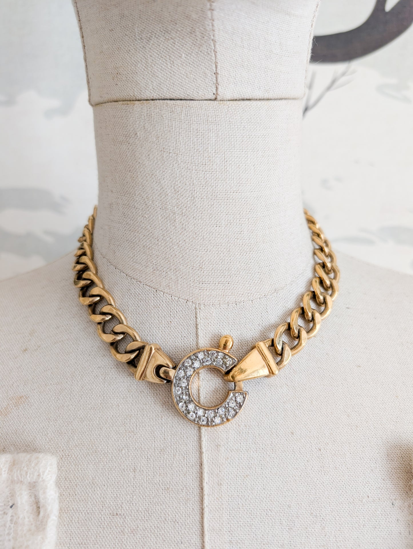 Collier gourmette Agatha