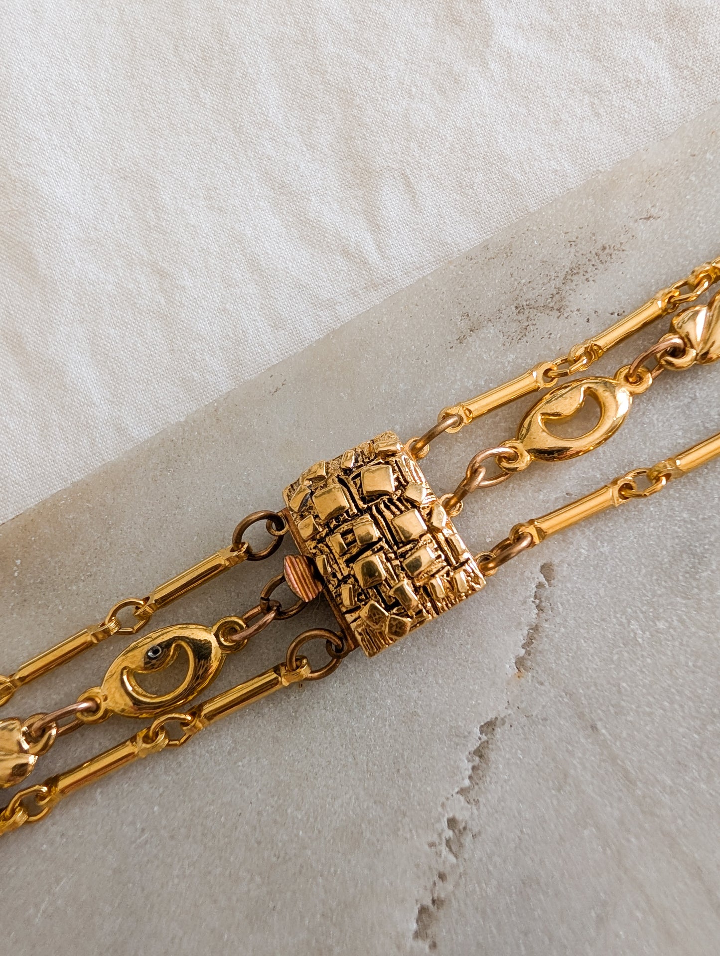 Collier Multirangs 70's