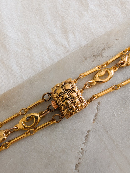 Collier Multirangs 70's