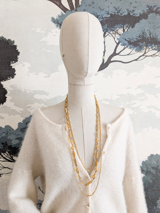 Collier Multirangs 70's