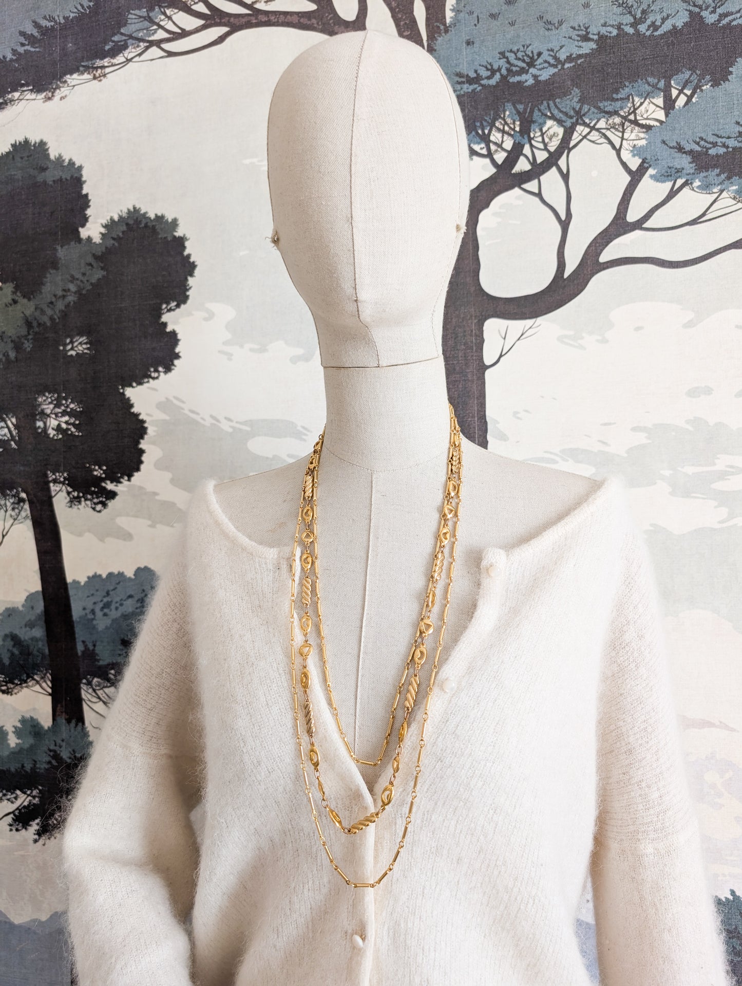 Collier Multirangs 70's