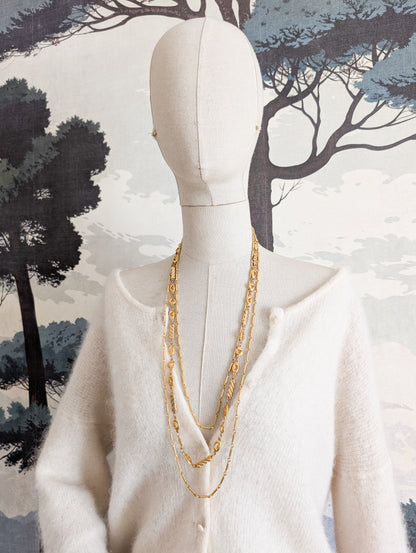 Collier Multirangs 70's