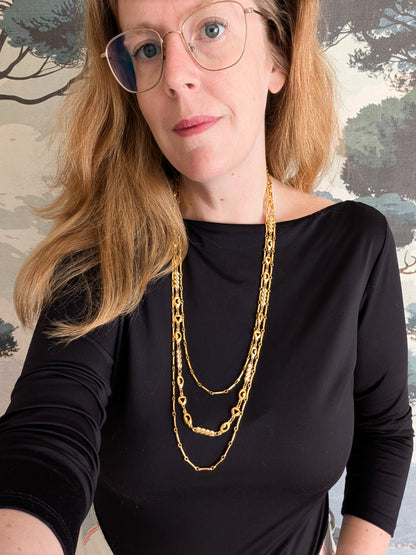 Collier Multirangs 70's