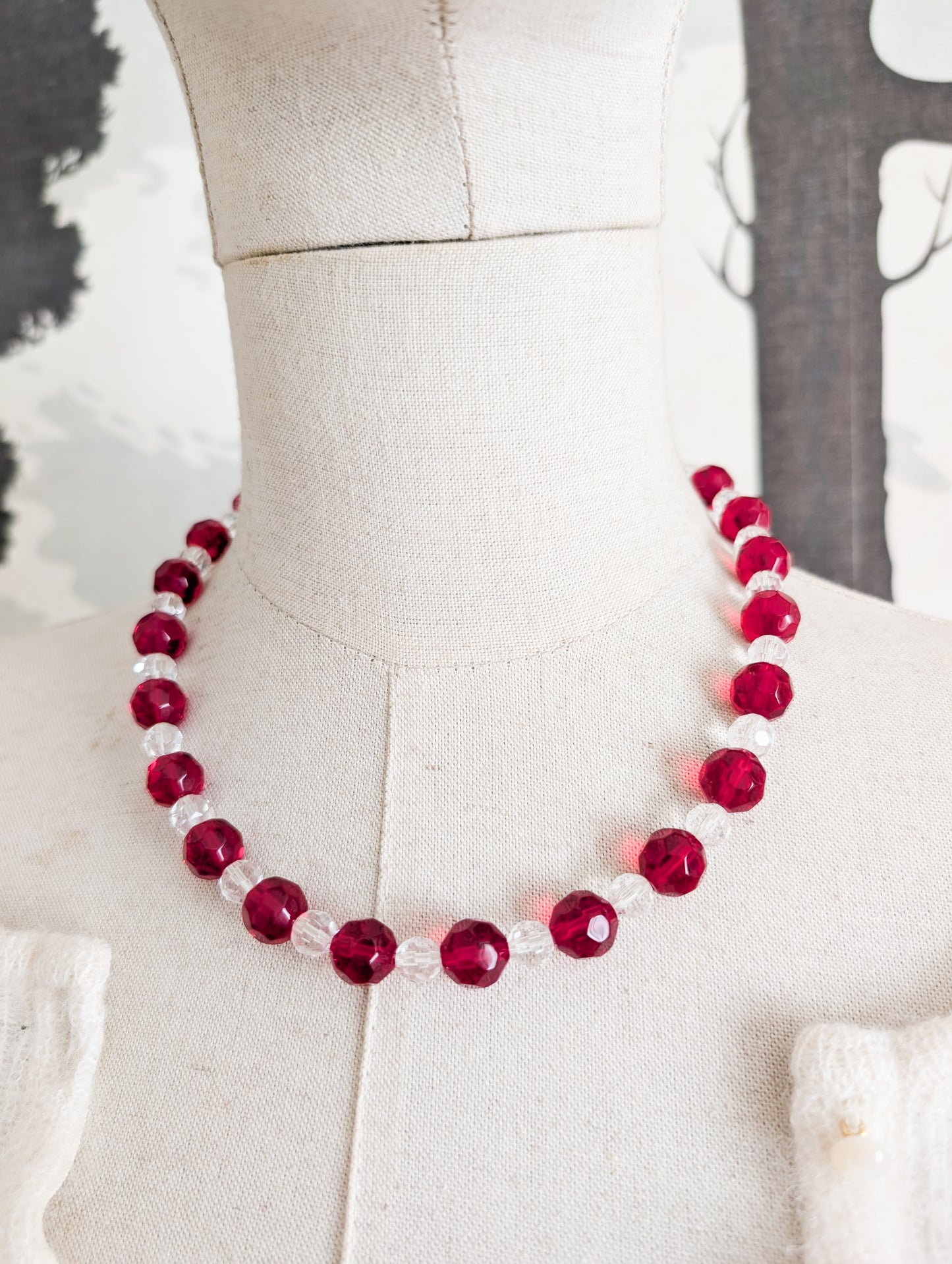 Collier en verre