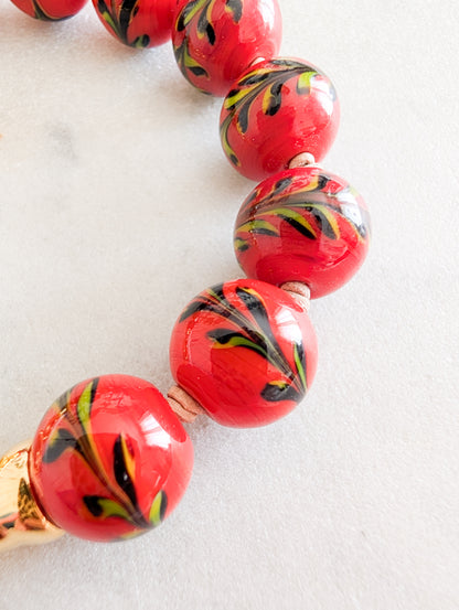 Bracelet en verre de Murano