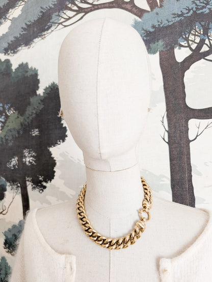 Collier gourmette Agatha