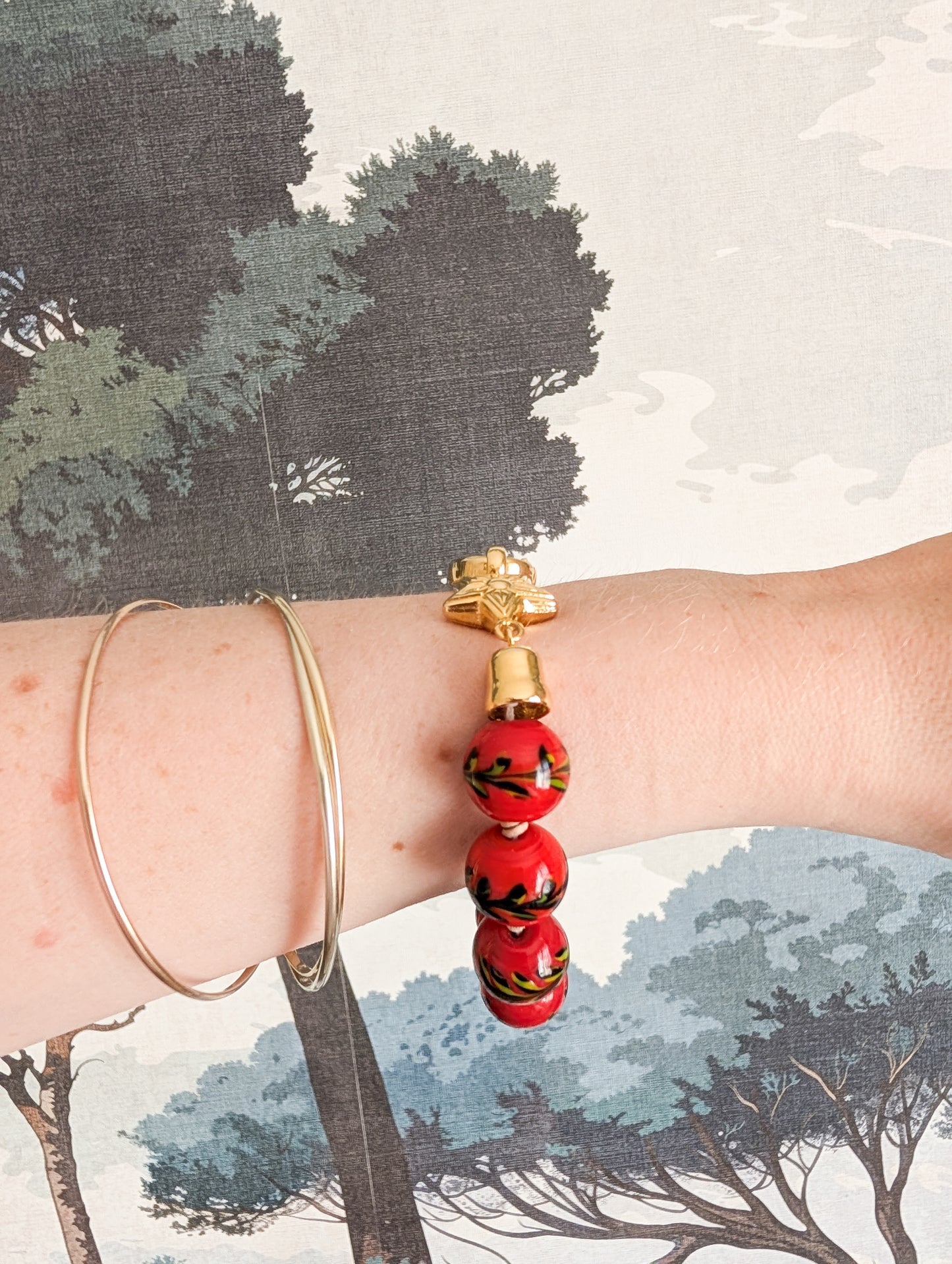 Bracelet en verre de Murano