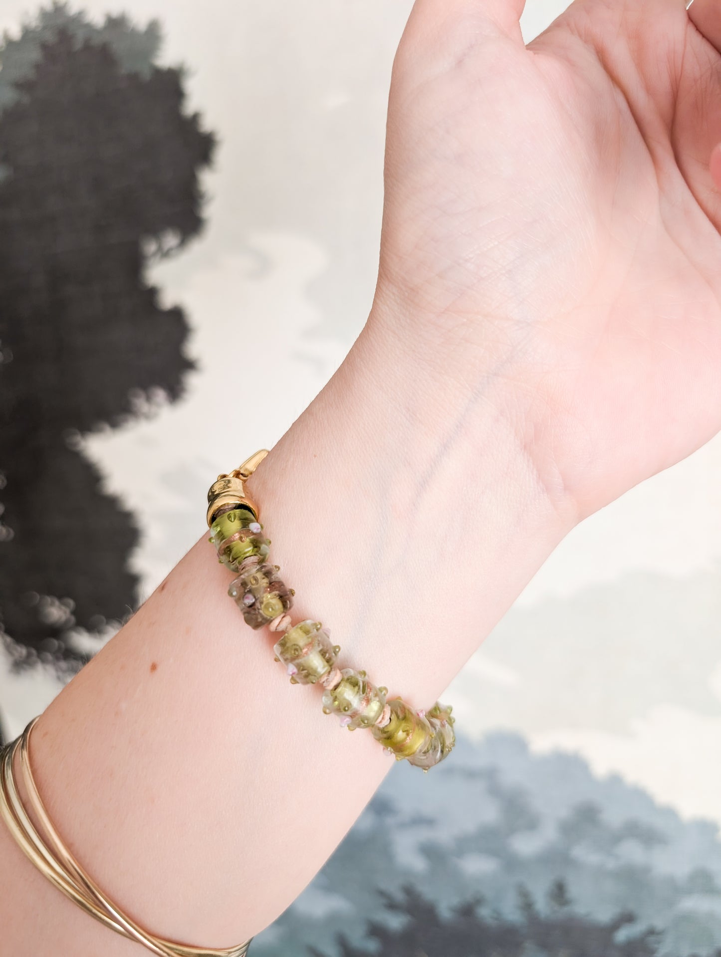 Bracelet en verre de Murano