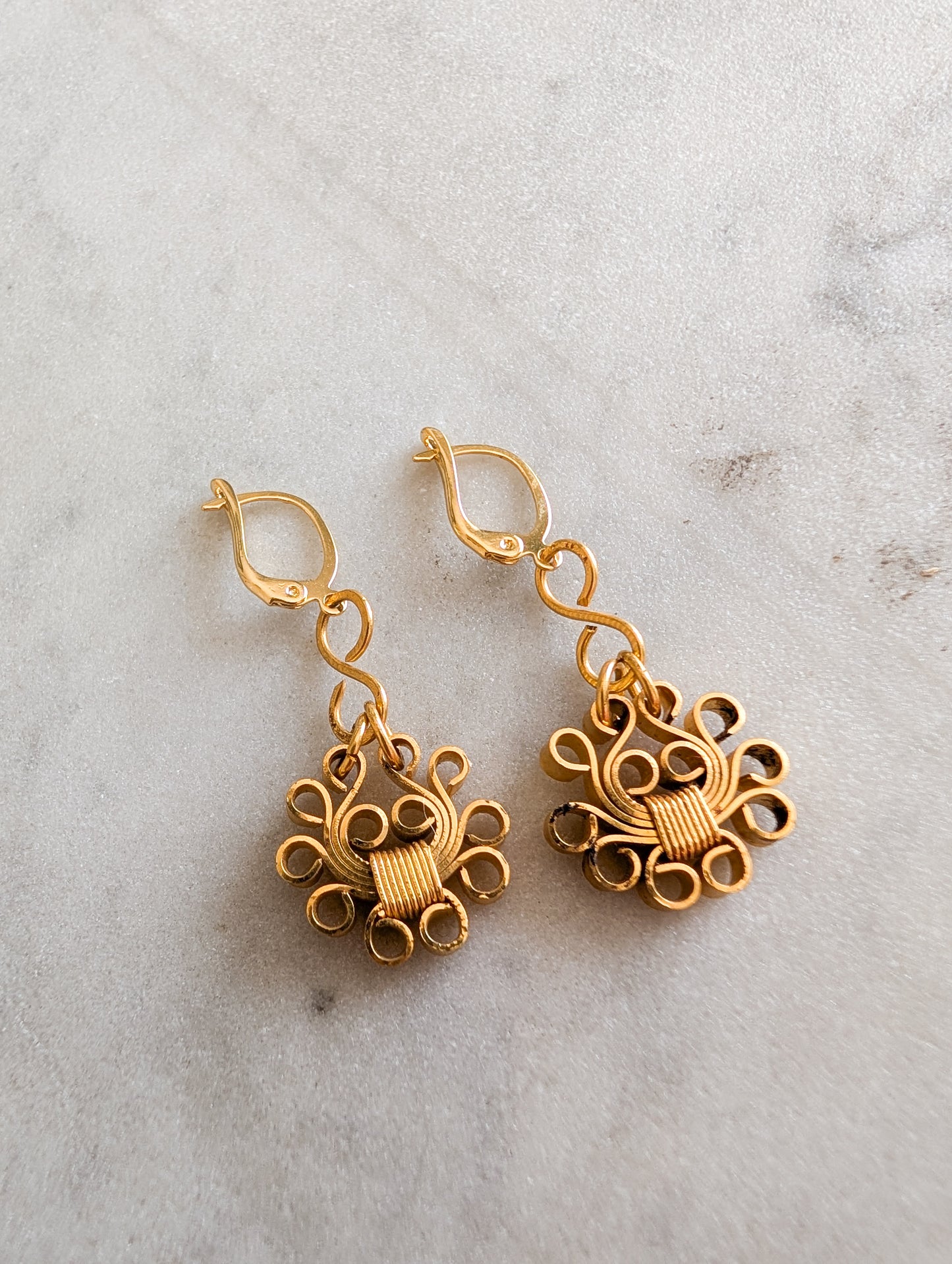 Boucles oreilles percées Corocraft