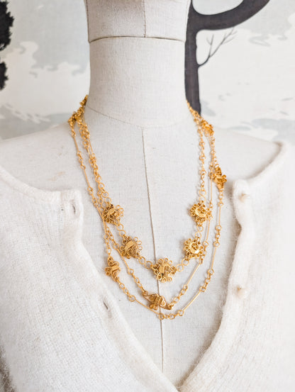 Collier maille filigrane Corocraft